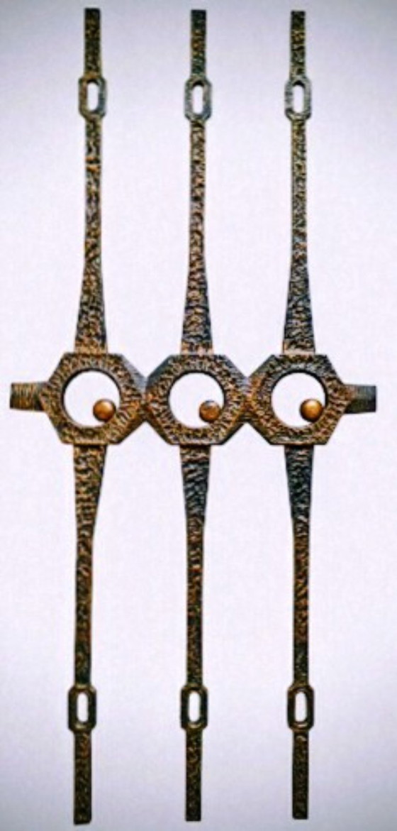 Image 1 of Grande scultura murale brutalista