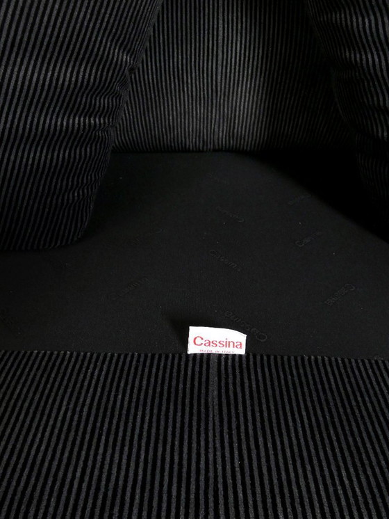 Image 1 of Cassina Maralunga 2,5 places - bicolore noir/gris