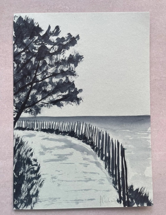 Image 1 of Artist's sketch 21x15cm