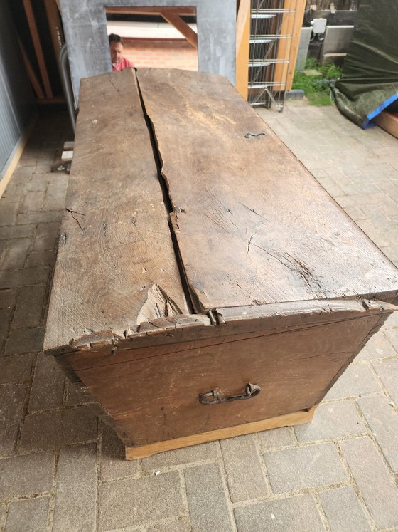 Cassapanca del 1797 – Armadi contenitori, Metallo, Legno (photo 6 of 8)