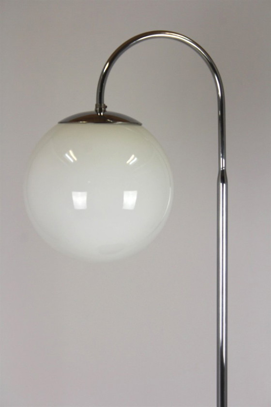 Image 1 of Art Deco Bauhaus Floor Lamp, 1940s