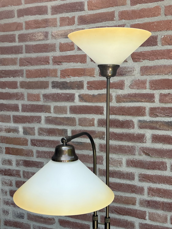 Image 1 of Klassieke staande Notarislamp / Uplighter 