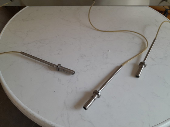 Image 1 of Lampe avec 3 abat-jours en verre