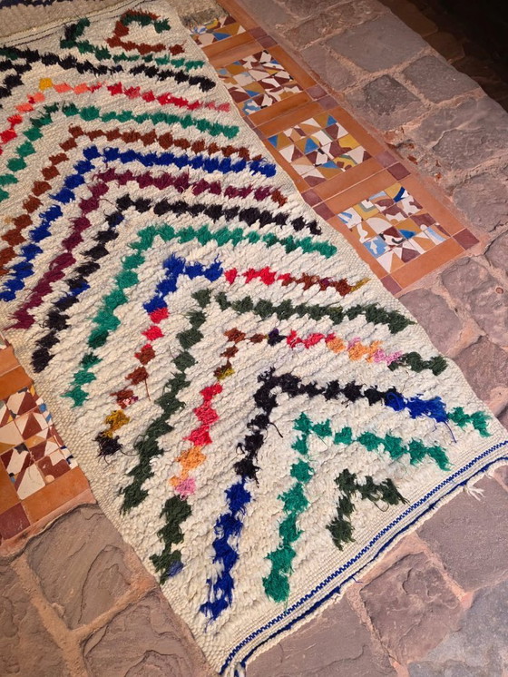 Image 1 of Small Vintage Beni Ourain rug 155 x 70 cm