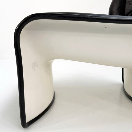 Image 1 of Lotus loungestoel van André Vandenbeuck voor Strässle International, 1969