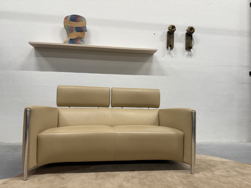 Leolux Goncharov Sofa 2.5 Seater Sahel Senso leather