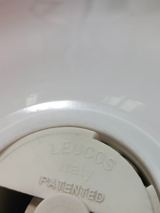 Image 1 of Vintage Mid Century Leucos Designer Deckenlampe Pendelleuchte Italien 