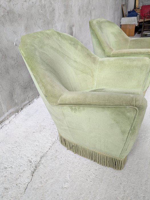 Image 1 of Armchair (2) - Italian Manifacture - 1950-1975
