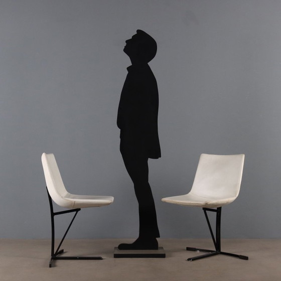 Image 1 of Saporiti-stoelen uit de jaren 60