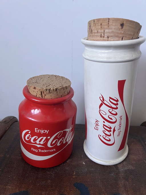 Vintage Coca-Cola jars