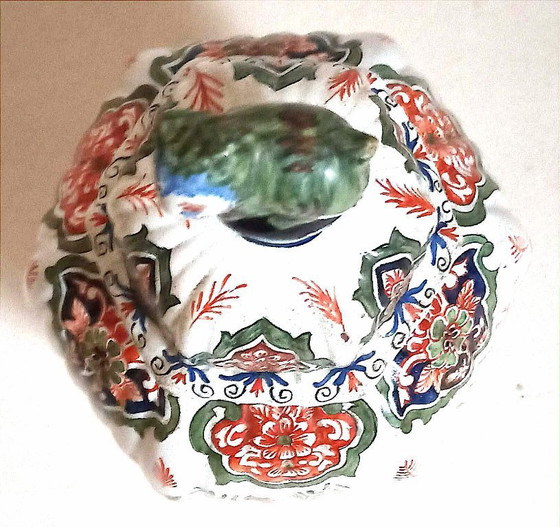 Image 1 of Potiche in terracotta Desvres, altezza 40 cm