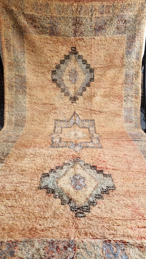 Image 1 of Beni m'guild berber vloerkleed,marokkaans tapijt 