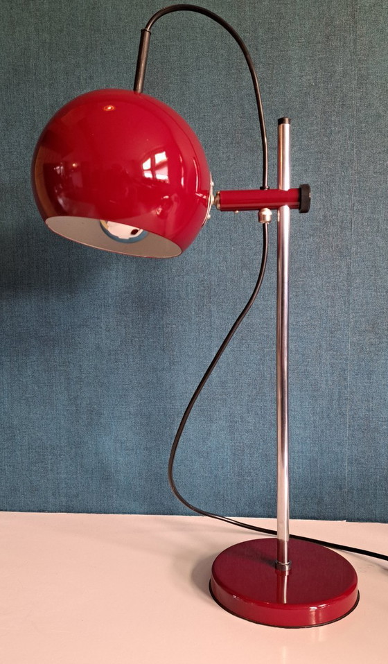 Image 1 of Vintage table lamp - Space age eyeball - 1970s