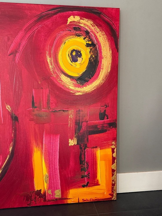 Image 1 of Dipinto colorato Sacha d'Emans 100x100