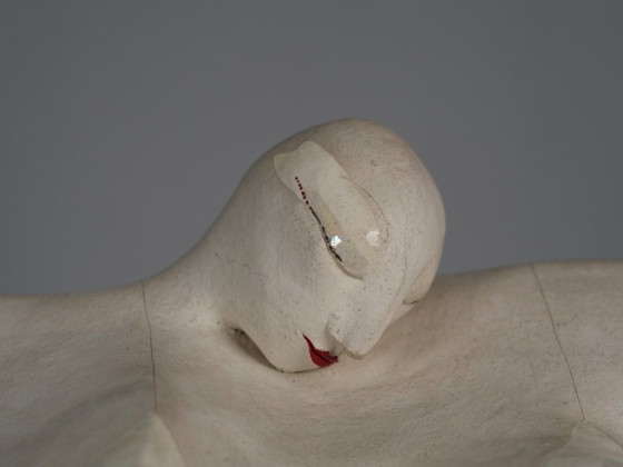 „Courage“ Expressive Keramik-Frauen-Bildhauerei von Evelyn Van Baarda, Niederlande, 1981 – Ceramic (photo 7 of 9)
