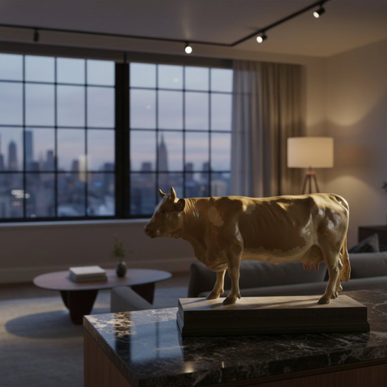 Image 1 of Modelo de vaca, Max Landsberg, 1881, Alemania