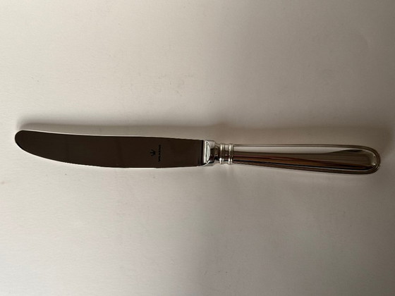 Image 1 of Wilkens Sterling Silver Swedish Faden cutlery 90 pieces 