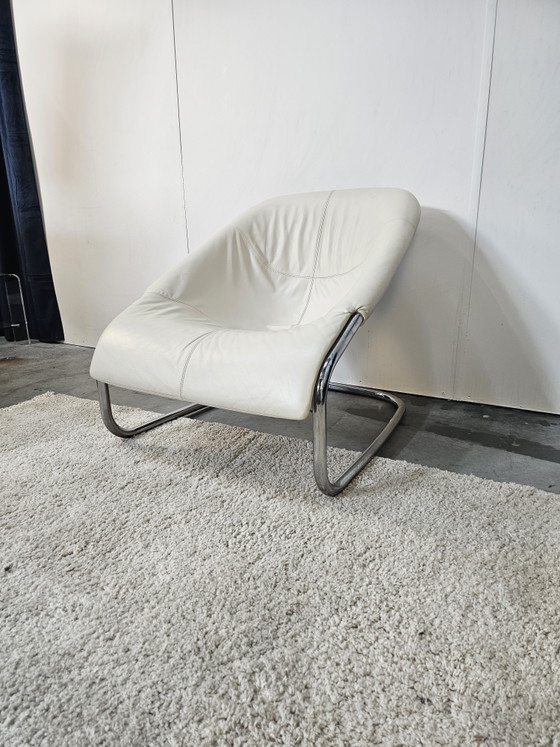 Image 1 of Minotti Cortina Armchair White Cream New Condition