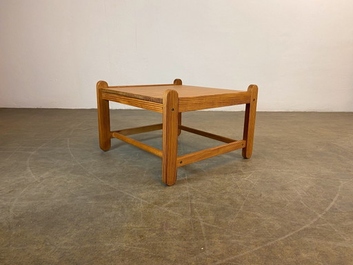 Niels Eilersen Table basse en pin 1960 Vintage Designer