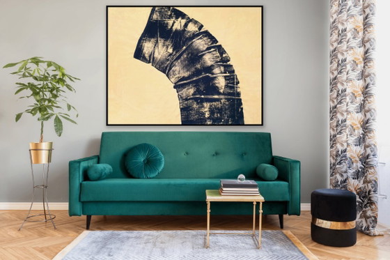 Jürgen Angeler - Black Golden Jet – Dipinti e disegni, Canvas, Abstract (photo 18 of 26)