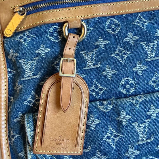 Louis Vuitton denim Sac Plat – Bolsos tote, Vintage (photo 9 of 27)