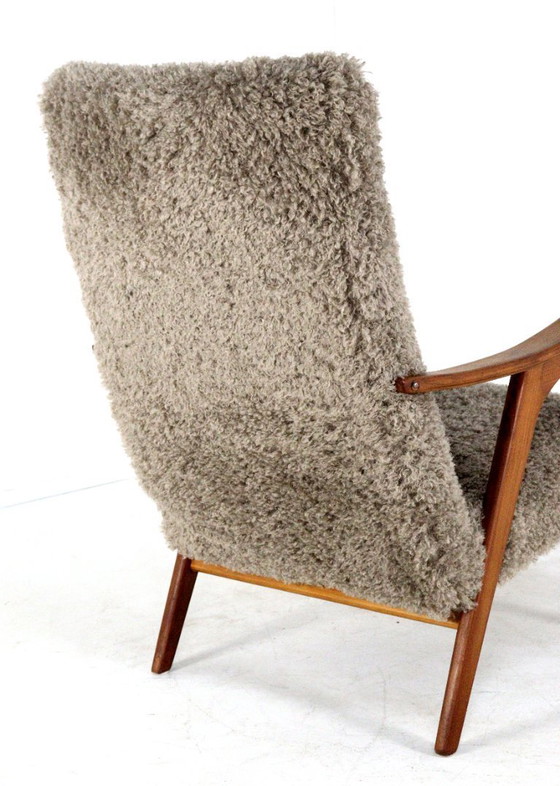 Image 1 of Vintage upholstered Doodle armchair