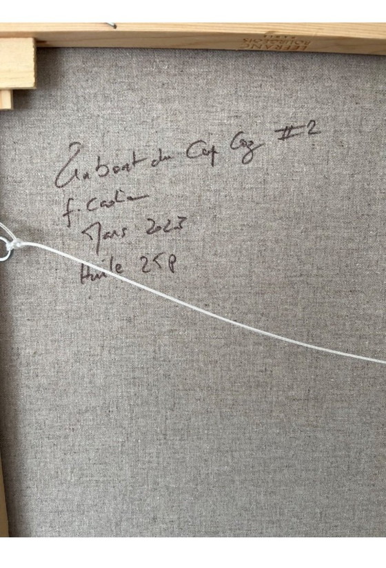 Image 1 of Huile sur châssis entoilé Format 81x60cm