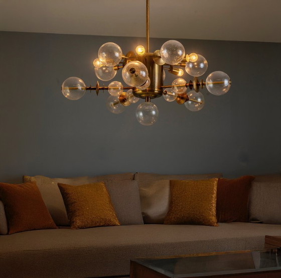 Image 1 of Lustre « Atomic », années 1970, Tchécoslovaquie