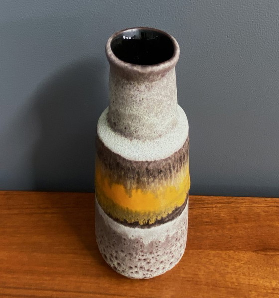 Image 1 of Oval U-keramik vase (uberlacker) model 14321, WGP 1960s