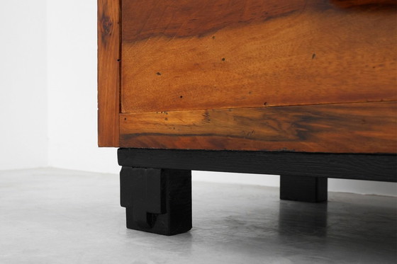 Image 1 of Comò o toletta Art Déco con specchio, Francia anni '30