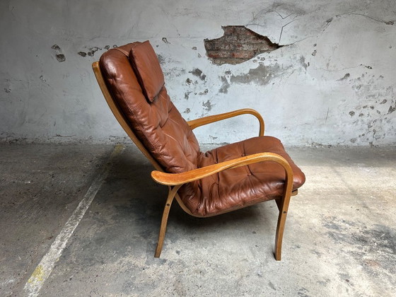 Image 1 of Vintage Lamino armchair by Yngve Ekström - Swedish design from 1956