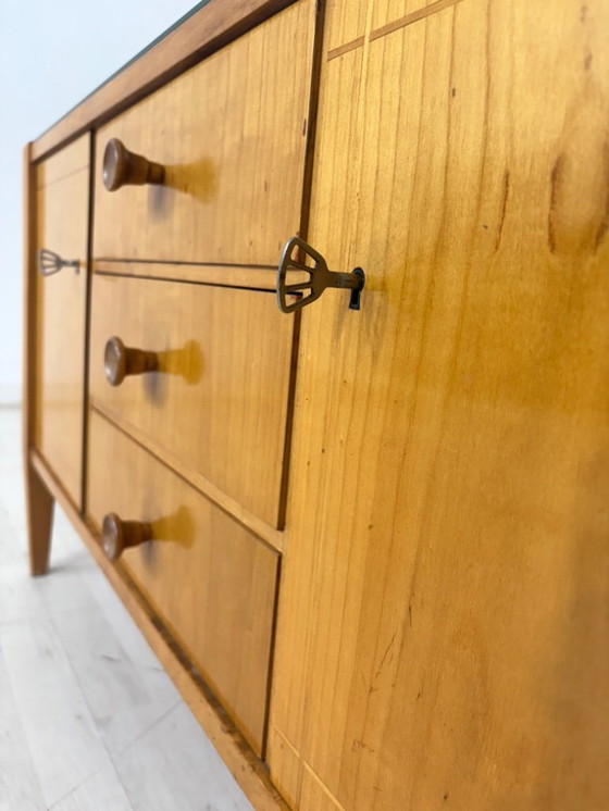 Image 1 of Prachtige vintage ladekast, dressoir, dressoir, mid-century modern