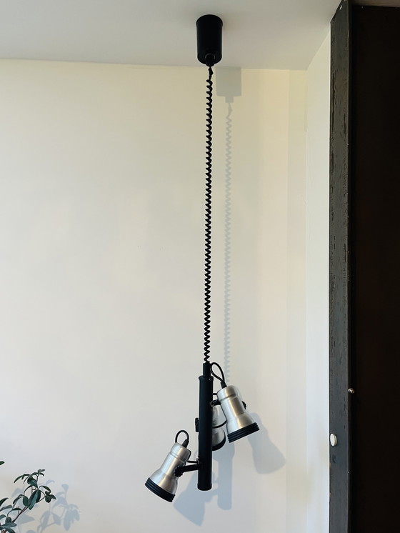 Image 1 of Pull down ceiling lamp 1960s (2 pieces available)