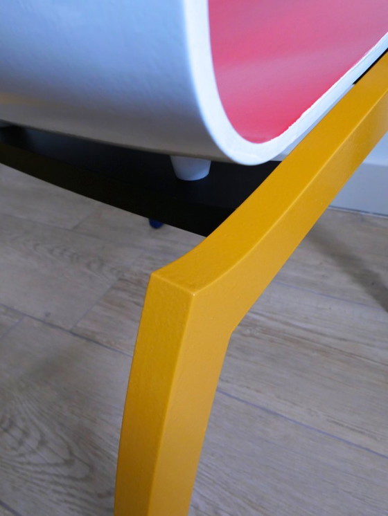 Image 1 of Sedia da pranzo Leolux Camarilla ispirata a "Mondriaan".