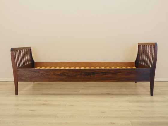 Image 1 of Cama de palisandro, diseño danés, década de 1970, fabricada por Illums Bolighus.
