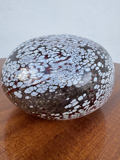 Antique blown glass paperweight