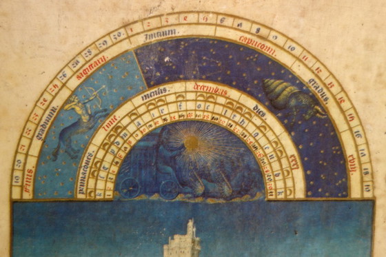 Image 1 of Curiosity: 12 calendar paintings from the Très Riches Heures of the Duc de Berry