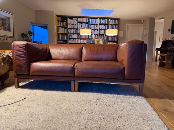 Leather 2-seater sofa Bolia, 2 seaters, Brown (photo 3 of 5)