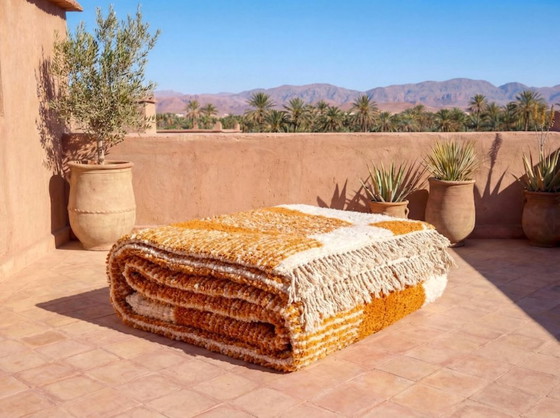 Image 1 of Prachtig handgemaakt tapijt van 250 cm x 150 cm.