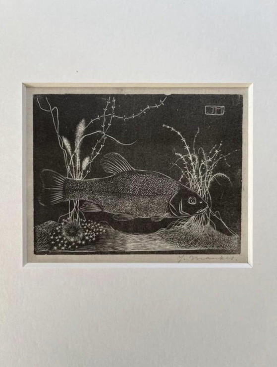 Image 1 of Jan Mankes 1889-1920 / Héliogravure originale Zeelt 1923