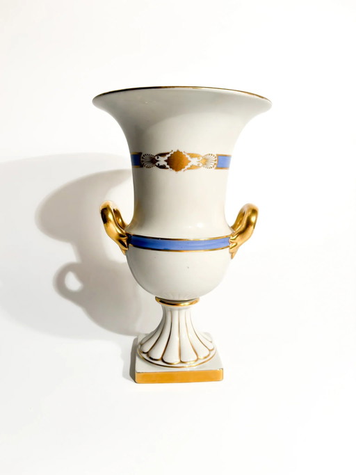 Vaso in Porcellana Herend Dipinto a Mano, Anni '40