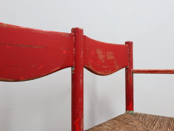 Image 1 of 1930s Italian rustic wooden country chic bench