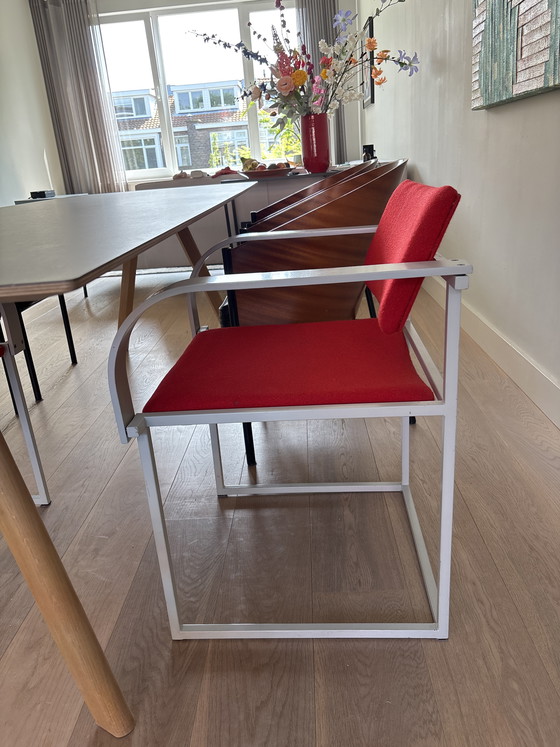 Image 1 of 2x Pastoe FM80 eettafel stoelen
