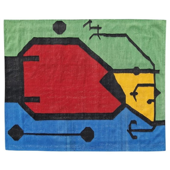 Joan Miró "De geboorte van de dag" Handgeweven wandtapijt | Hedendaags 251 × 175 cm (99 × 69 inch) (photo 4 of 9)
