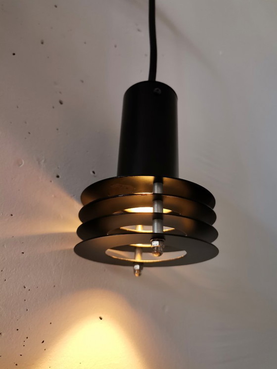 Image 1 of Two vintage Lyfa pendant lamps, Danish design