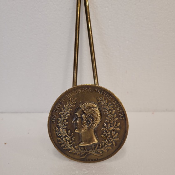 Image 1 of Coppia di grucce / appendiabiti "Prince Albert", bronzo, f. XIX sec. XIX - Inghilterra