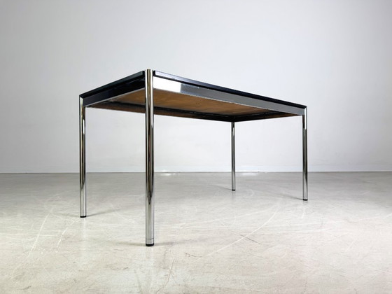 Image 1 of Origineel USM Haller bureau, nieuw zwart geverfd, designtafel