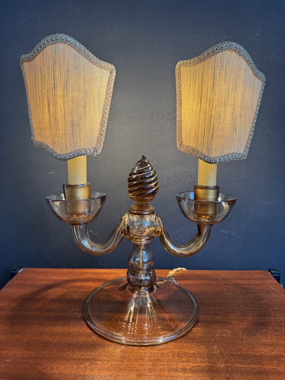 Image 1 of Antico candelabro in vetro di Murano Vittorio Zecchin