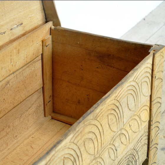 Image 1 of Antieke herderskist, jaren 1850