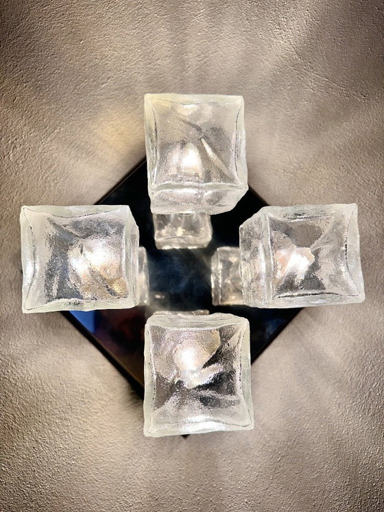 Image 1 of Vintage Kalmar Ice Cube Lamp